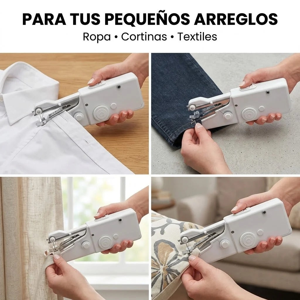CosiFácil - Máquina de Coser Portátil + 3 HILOS GRATIS🧵