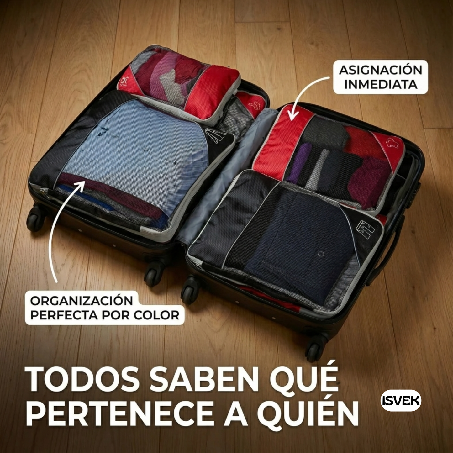 Set de Bolsas Organizadoras de Compresión Relivox™