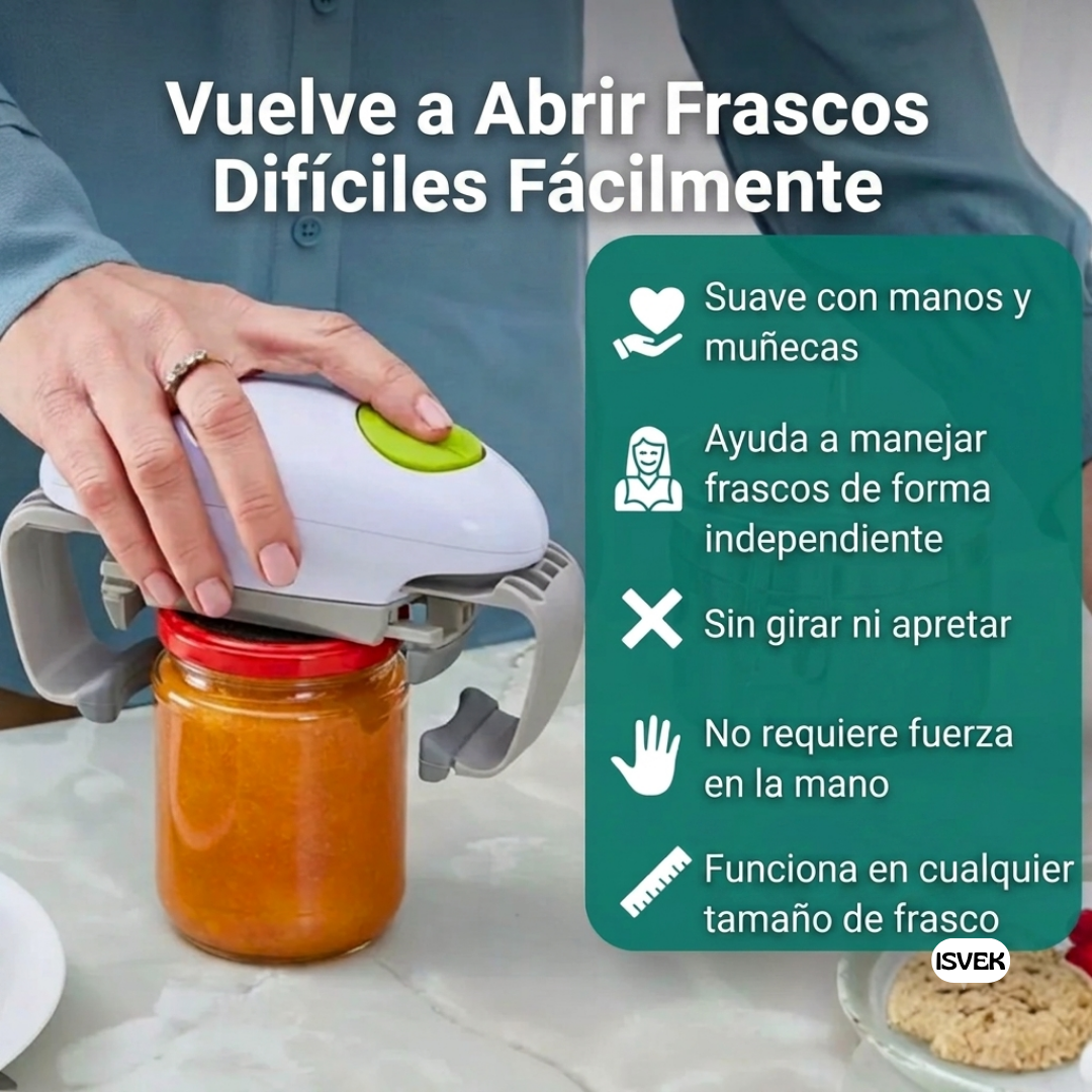 AbreFácil One - Abridor Automático de Frascos