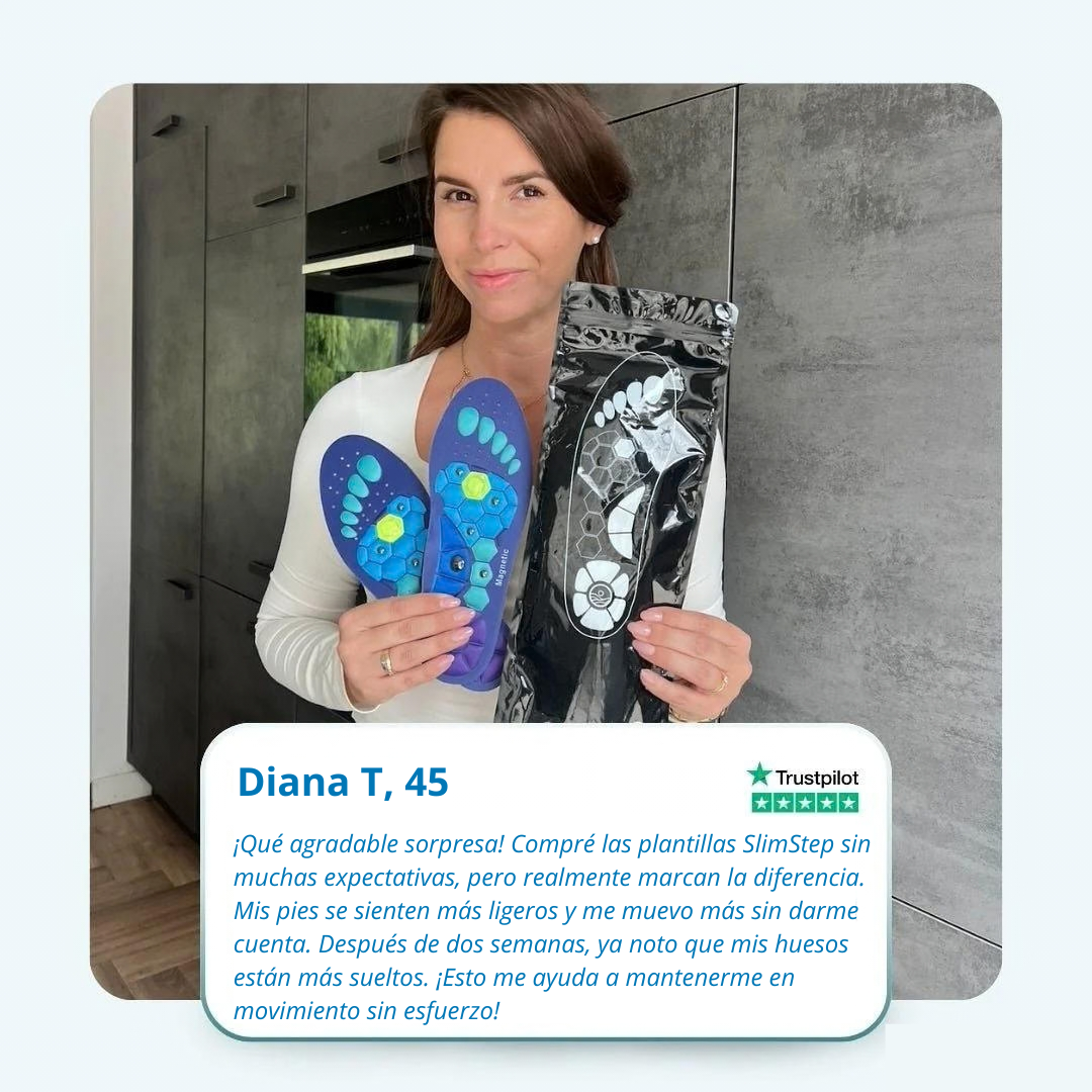 Plantillas Magnéticas SlimStep™ - Pierde peso con CADA PASO
