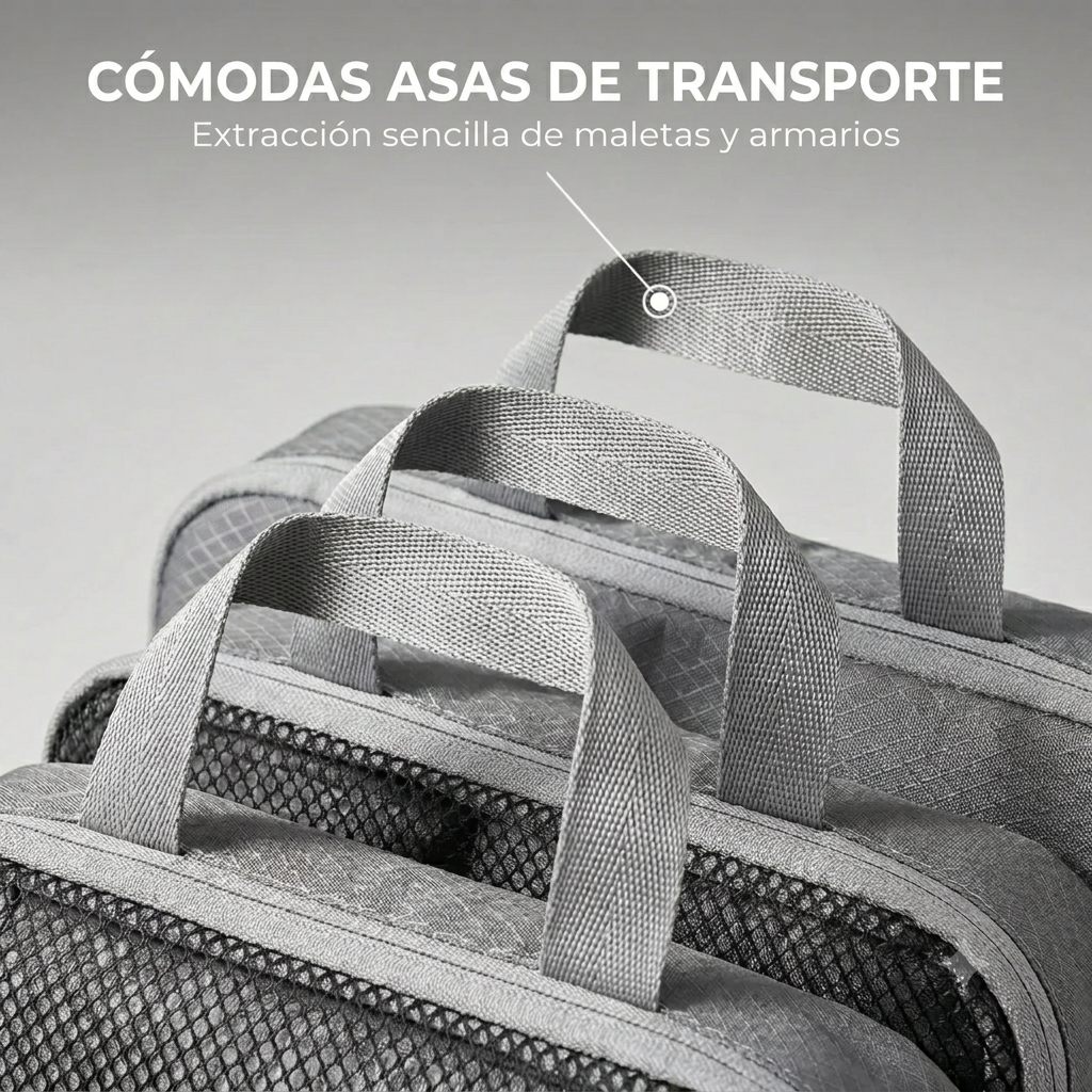 Set de Bolsas Organizadoras de Compresión Relivox™