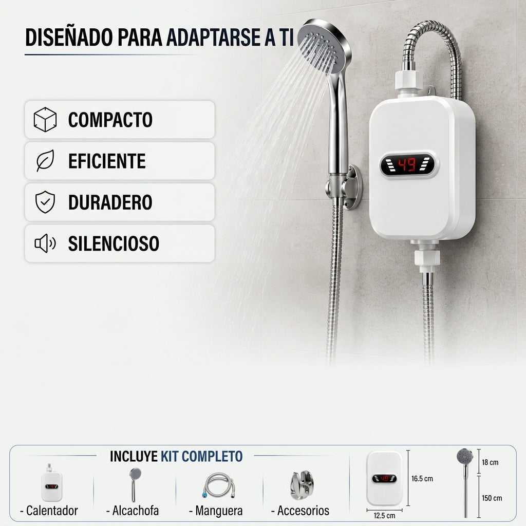 Termia - Calentador de Agua Eléctrico Instantáneo