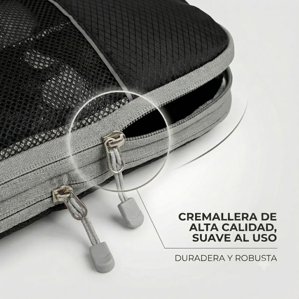 Set de Bolsas Organizadoras de Compresión Relivox™