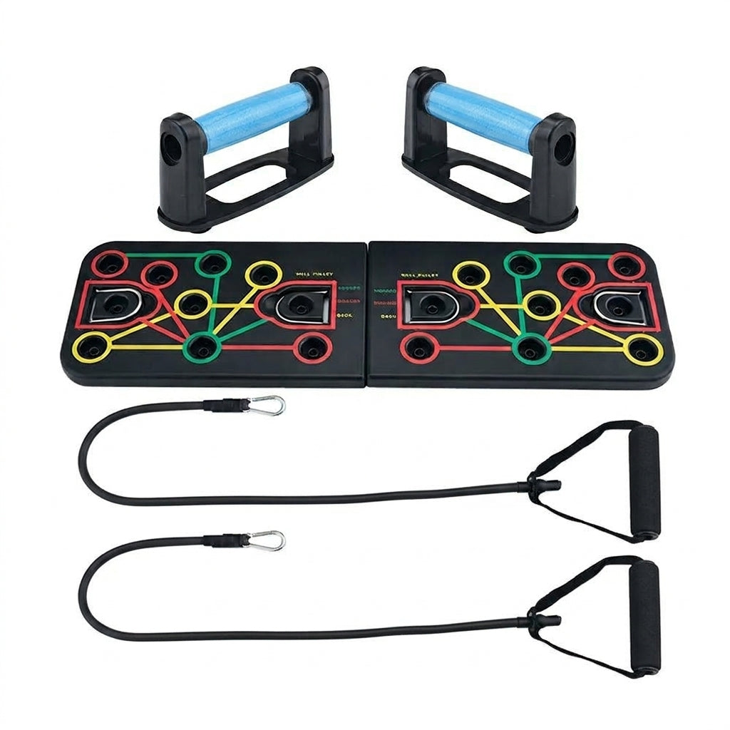 ColorFlex - Tabla de Ejercicios con Bandas de Resistencia
