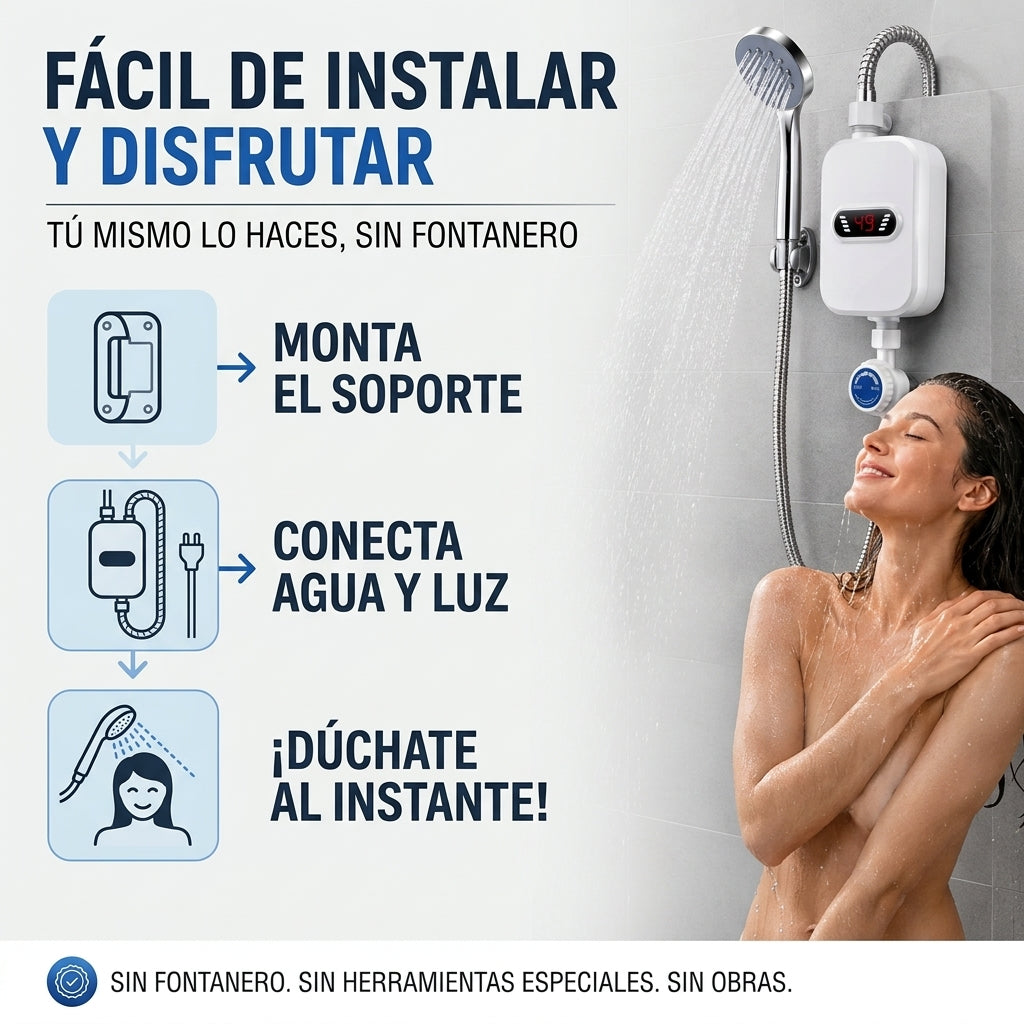 Termia - Calentador de Agua Eléctrico Instantáneo