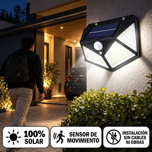 SolarGuard Pro - Luz Solar con Sensor