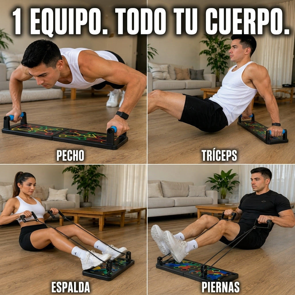 ColorFlex - Tabla de Ejercicios con Bandas de Resistencia